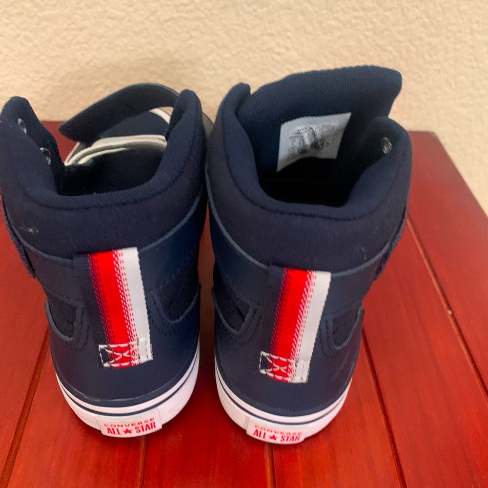 Blue Converse kid boy sz3